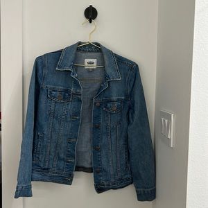 Women’s small blue denim jacket